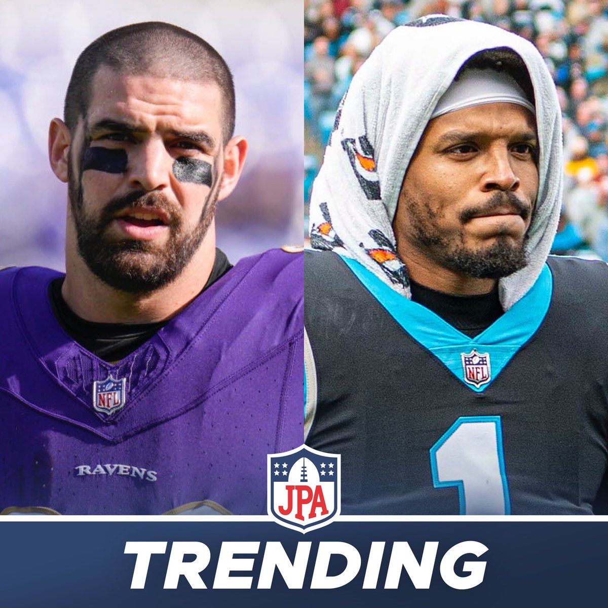 jasrifootball's tweet photo. 𝗧𝗥𝗘𝗡𝗗𝗜𝗡𝗚: During a discussion on ESPN about Mark Andrews avoiding the media about his performance vs the Bills, Cam Newton brought up the Fox Sports workplace misconduct lawsuit against Skip Bayless and Joy Taylor, saying it’s hypocritical that media can criticize Mark Andrew for staying silent, but then those same media outlets can stay silent when it comes to allegations against their employees. 

“When there’s a Fox report that comes out and we haven’t heard anybody speak about anything or make any type of public announcement, nobody has held Fox to that same thing. So why are we talking about making a big fuss about Mark Andrews if you’re not going to keep that same energy across the board?”