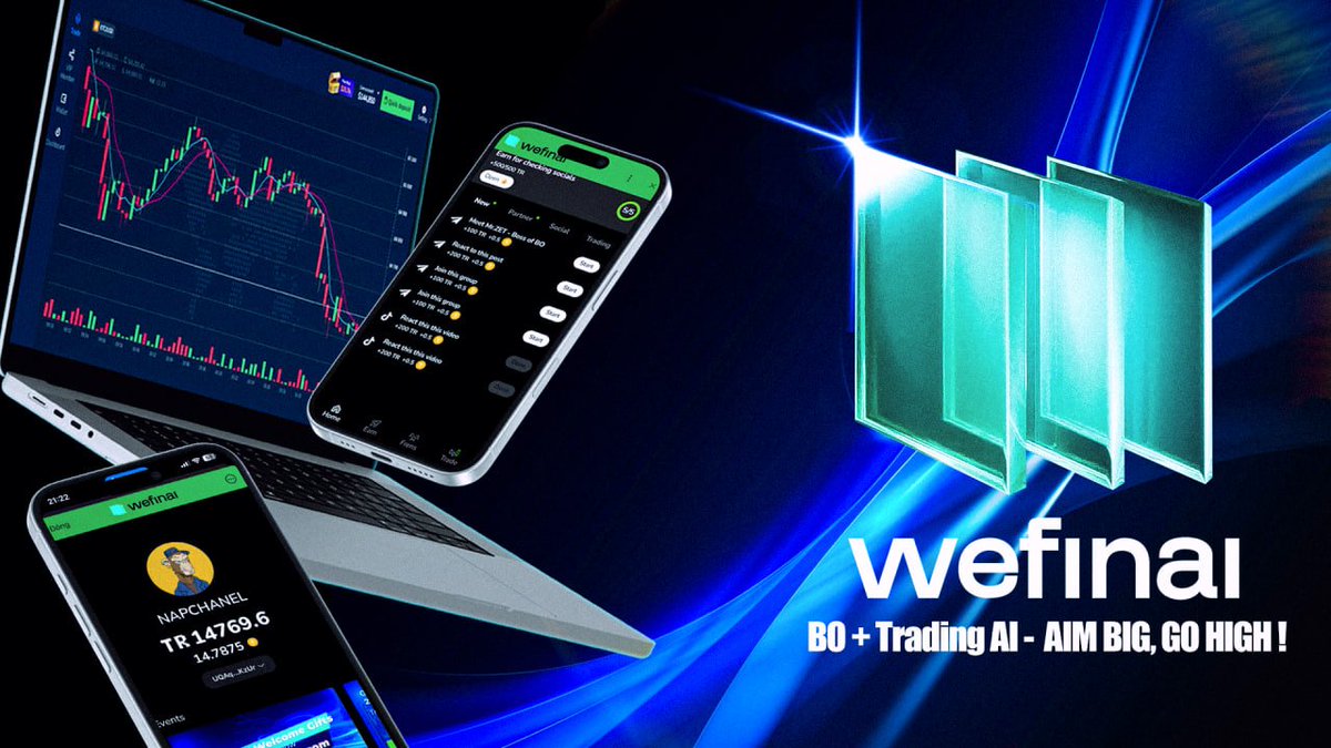 INTRODUCING WEFINAI

FEATURES:
✅Innovative AI Features: 
We are on the brink of introducing several new features powered by the most advanced AI technology. The highlight is our BYBOT AI trading bot, functioning as an AI AGENT, designed to enhance your trading experience with