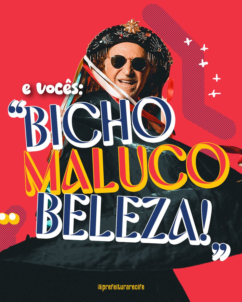 🥳 A gente já tá escutando os sinais: daqui a um mês, no dia 23 de  fevereiro, o Bicho Maluco Beleza vai tomar conta da Rua da Aurora. Tu vens,  né? Conduzido, image size:960x1200