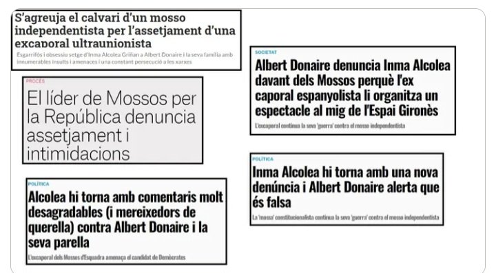 ◼️◼️◼️◼️ CAL AJUDA URGENT!

El company <a href="/albertdmcat/">ᗩlbertDM ||*||🏴󠁧󠁢󠁥󠁮󠁧󠁿🏳️‍🌈🏴󠁧󠁢󠁳󠁣󠁴󠁿</a> necessita ajuda per assistència jurídica contra les denúncies i l'assetjament que pateix fa anys per part d'una excaporal ultra i desequilibrada.

Per poc que pugueu col•laborar, ja serà útil!

👉🏻 gofund.me/2fc600cf