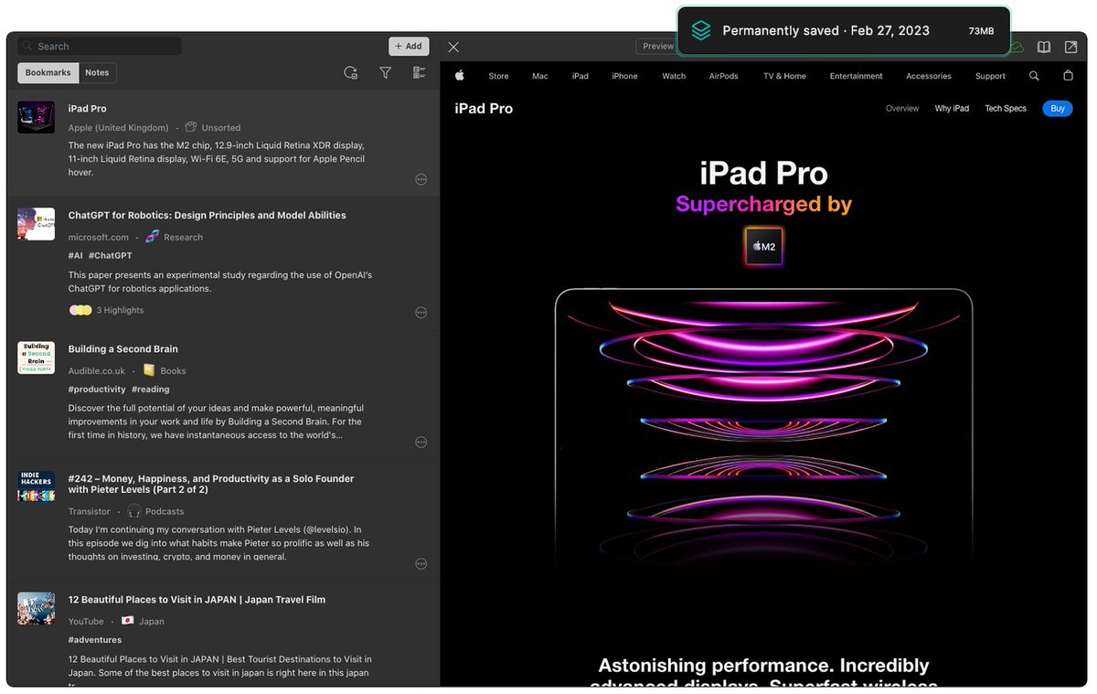 Exciting news! Reader Mode 2.0 is here! 🥳

Highlights:
◆ Web &amp; PDF multi-color highlighter 
◆ Highlight labels 
◆ Permanent Copy 
◆ Sync with Notion 
◆ Better TTS engine 
◆ Auto-run rules with regex 
◆ Embed collections/profile

🎁 Enjoy 20% off with code: TWR20