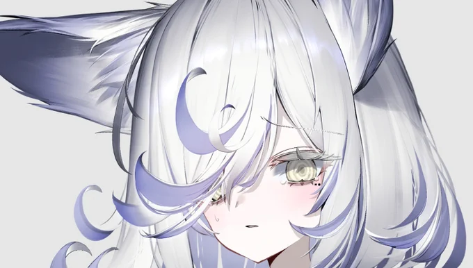 髪だけで作画コストがすごい 