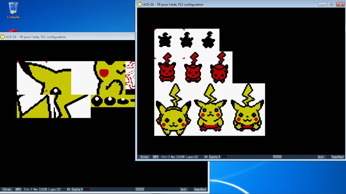 Preparing each graphic part of the intro ;)