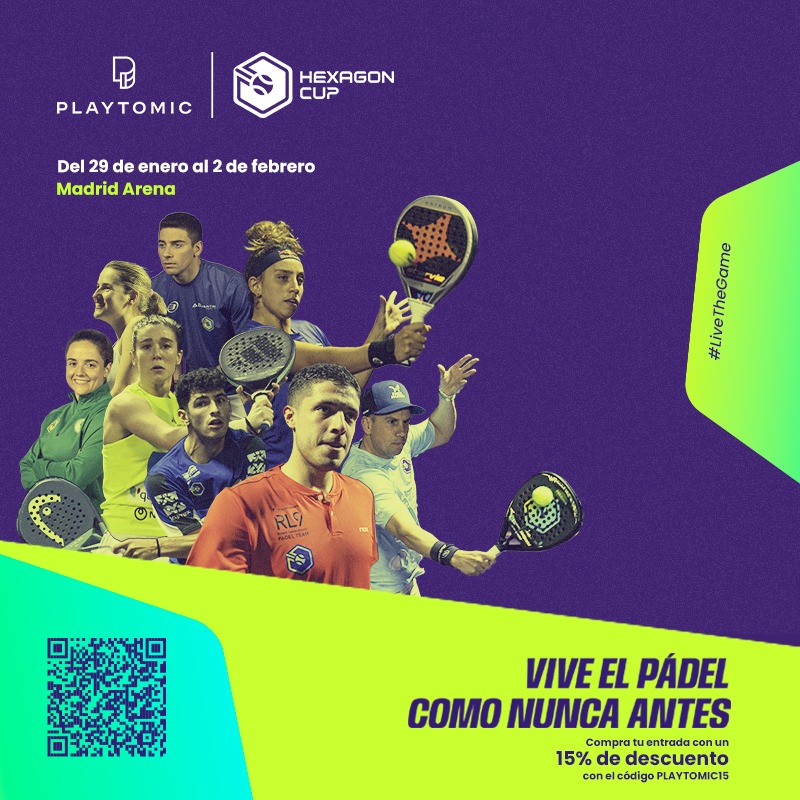 🚨 ¡REGALAZO! 🚨

🎾 Regalamos cuatro entradas dobles para la <a href="/hexagoncup_/">Hexagon Cup</a> 

🧐 Para participar:

📲 Sigue a <a href="/partidazocope/">El Partidazo de COPE</a>
 
💥 Haz RT
☺️ Menciona a la persona a la llevarías contigo

🍀 ¡Suerte!