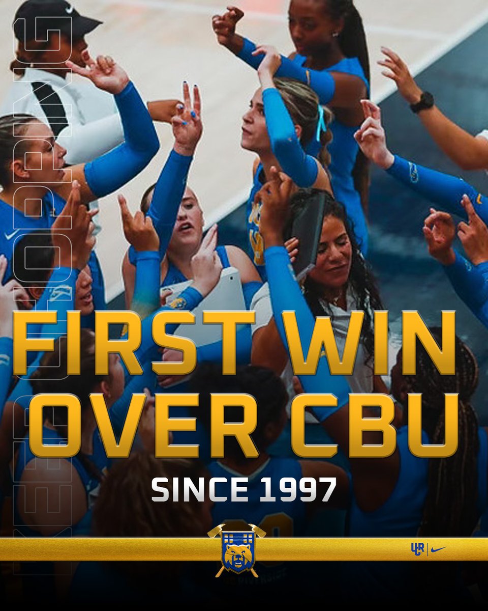 UCRVolleyball's tweet photo. Throwing it back to when we #BeatCBU!
#GoHighlanders | #TBT https://t.co/ireXjUQXQJ
