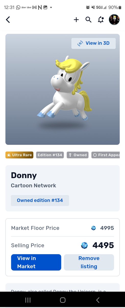 Donny priced 2 sell!
Get it while it lasts