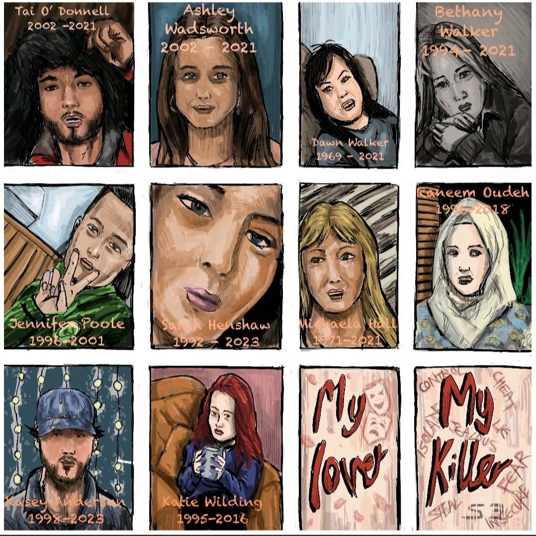 Sunil_K83's tweet photo. In the UK 1 in 4 women will suffer domestic abuse in their lifetime. 
On average 1 woman is killed by their partner or former partner every 5 days in the UK.The families share stories in the hope it raises awareness and prevents others from suffering.

#TrueCrime
#raiseawareness https://t.co/MOCGEJG0o2
