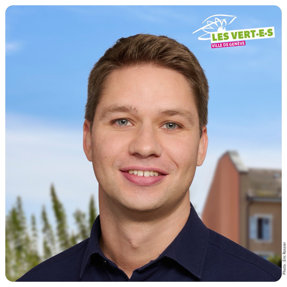 V_Dujoux's tweet photo. 🌻🗳️ Le 23 mars prochain, les habitant-es des 45 communes genevoises éliront leurs représentant-es. Après 5 riches années au Conseil municipal de la @VilleDeGeneve, j’ai le plaisir d’être à nouveau candidat pour Les Vert-e-s Ville de Genève.

©️Eric Rossier https://t.co/2mhrHEMiKY