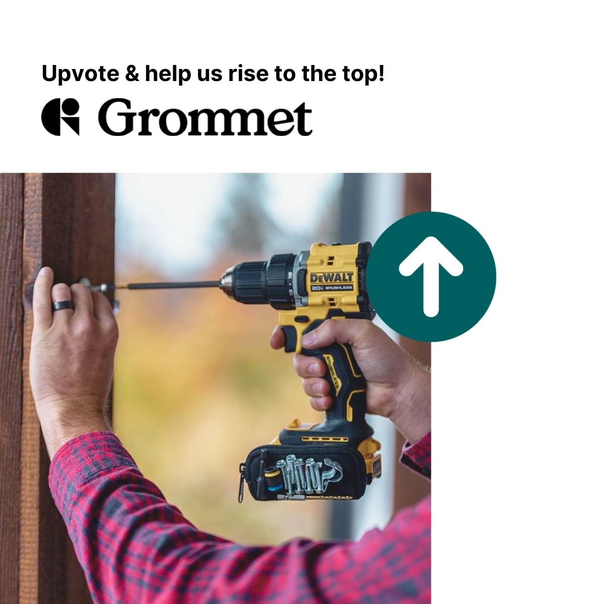 DIYers, contractors, and tool enthusiasts, we’ve got exciting news! The Bit Pouch is officially on TheGrommet.com, and we need your support to help it shine! 🛠️✨

💡 Why the Bit Pouch is a Game-Changer:
• Magnetically holds bits, screws, and small hardware for instant