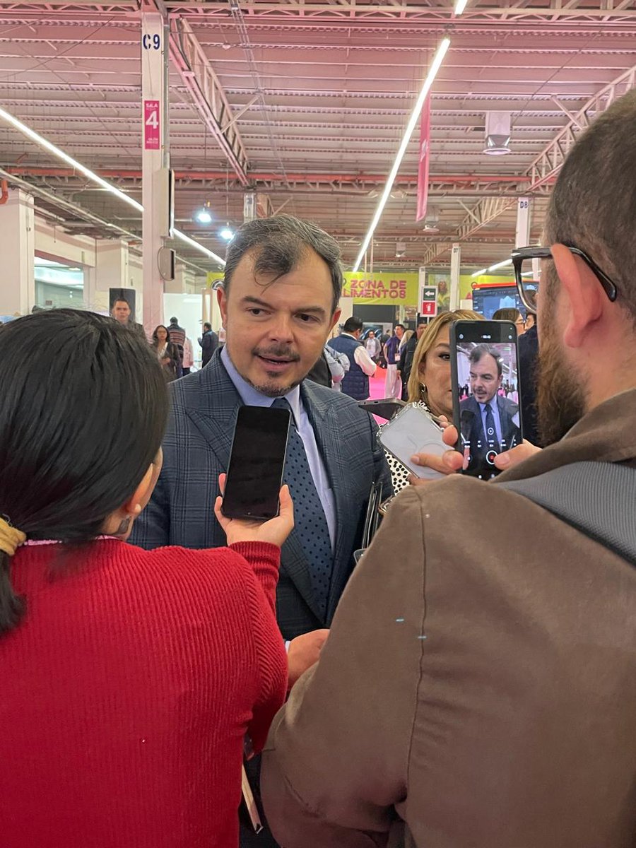 canaive's tweet image. José Pablo Maauad, Presidente de CANAIVE afirmó en
@Intermoda “Plan México es una convocatoria a construir visión y metas compartidas y a trabajar todos unidos para alcanzarlas”.
@soycindyblanco @VeroDelgadilloG
#PlanMéxico #CANAIVE #IndustriaConfeccion #IndustriaModa