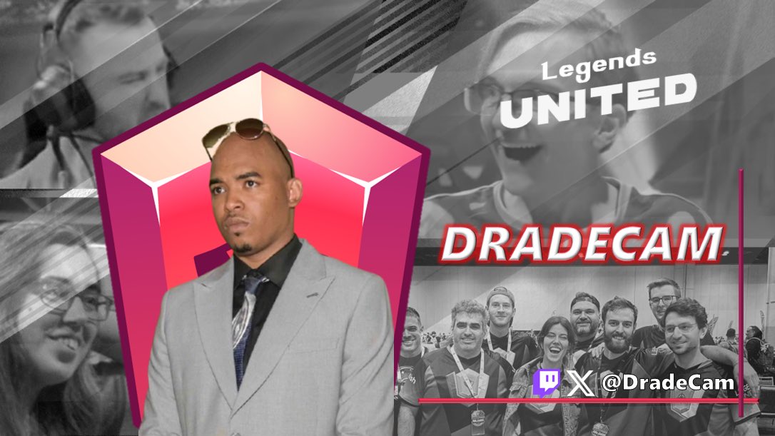 Announcing a new Legends United: Vanguard recruit 🚨🛡️

A trainer with deep knowledge of PVP, who has helped so many #battlers in the community through his Twitch stream and in others…

Welcome <a href="/DradeCam/">DradeCam</a>!!!