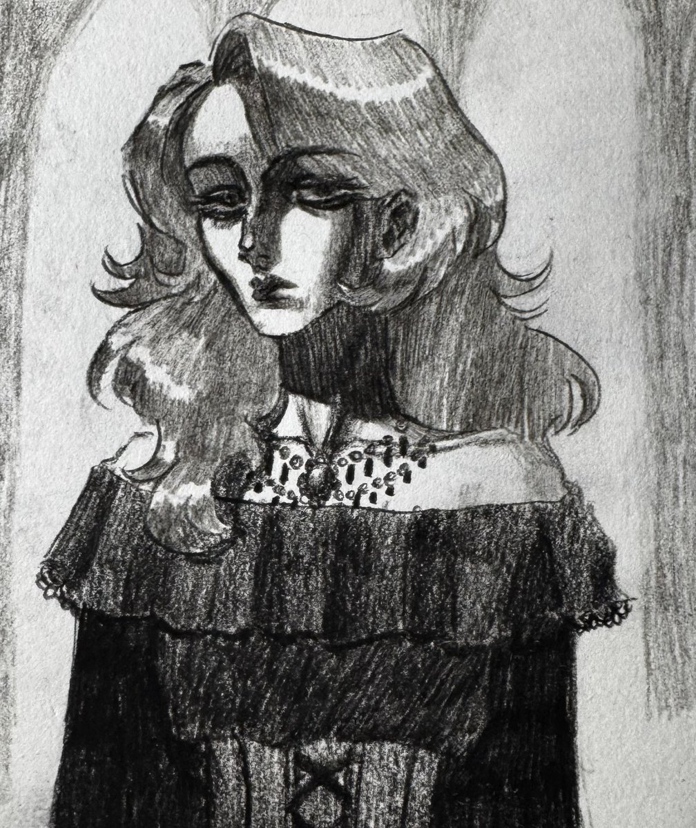 Skibidi_cowboy's tweet image. Решила порисовать угольными карандашами