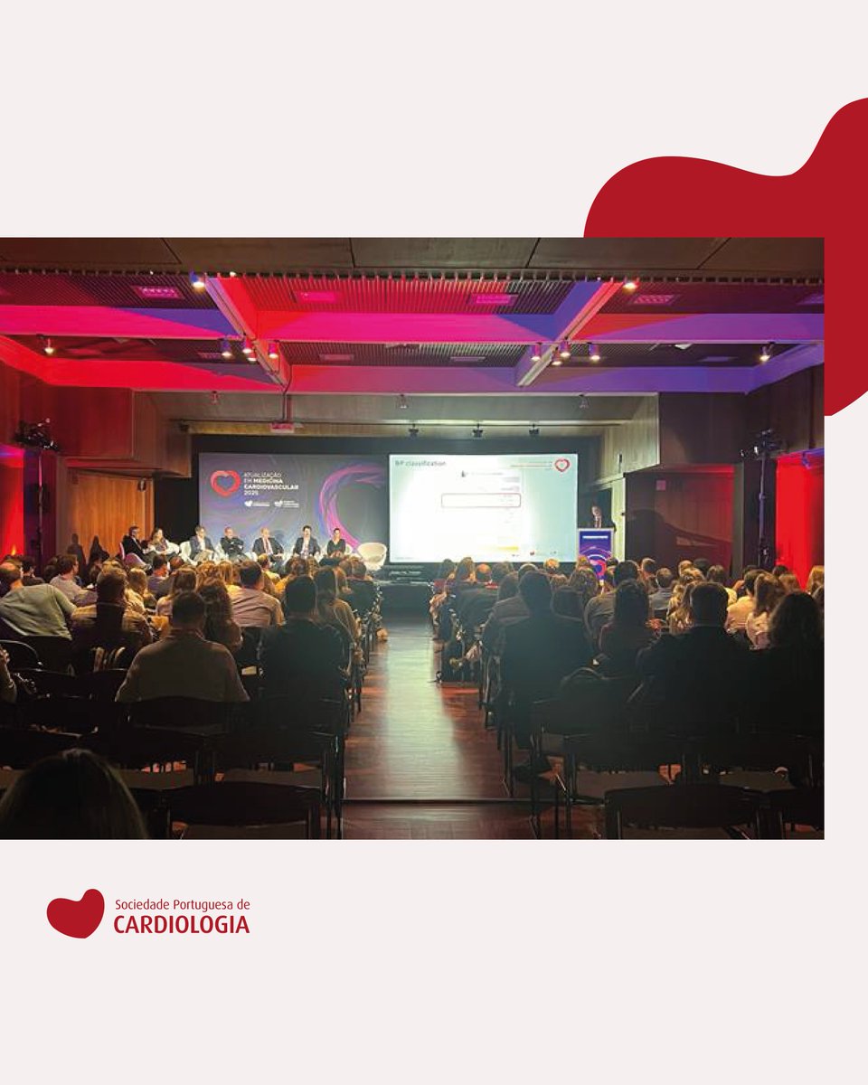 O Curso de Atualização em Medicina Cardiovascular 2025 arrancou hoje com casa cheia! 👏

De 23 a 25 de janeiro, na Fundação Cupertino de Miranda, no Porto, esta formação conta com apresentações práticas e de curta duração, seguidas de amplos períodos de discussão, sobre as mais