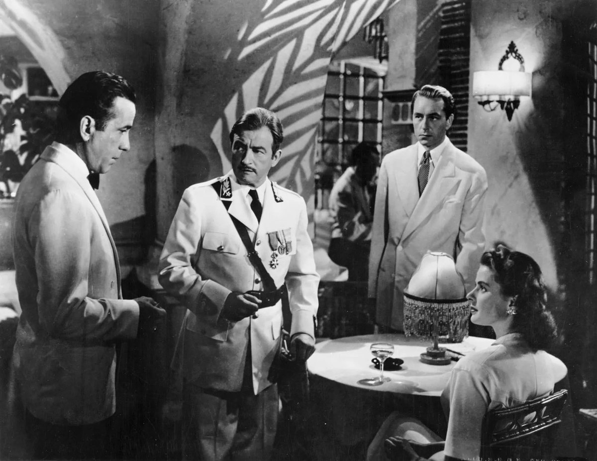 DrPopCultureUSA's tweet image. We are screening CASABLANCA in my film history class this week. Most of my students have never seen it. Do you have a favorite moment from this classic movie?