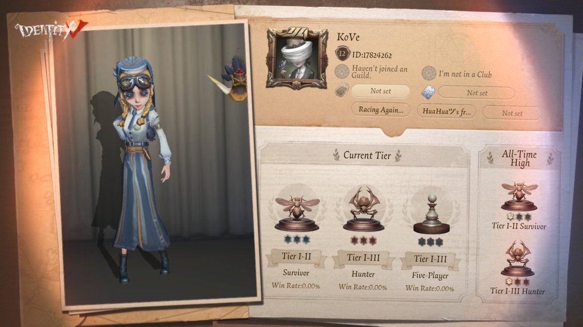 Bluupper's tweet photo. I'm playing Identity V. Fancy a game? https://t.co/bfdstGnuaU
