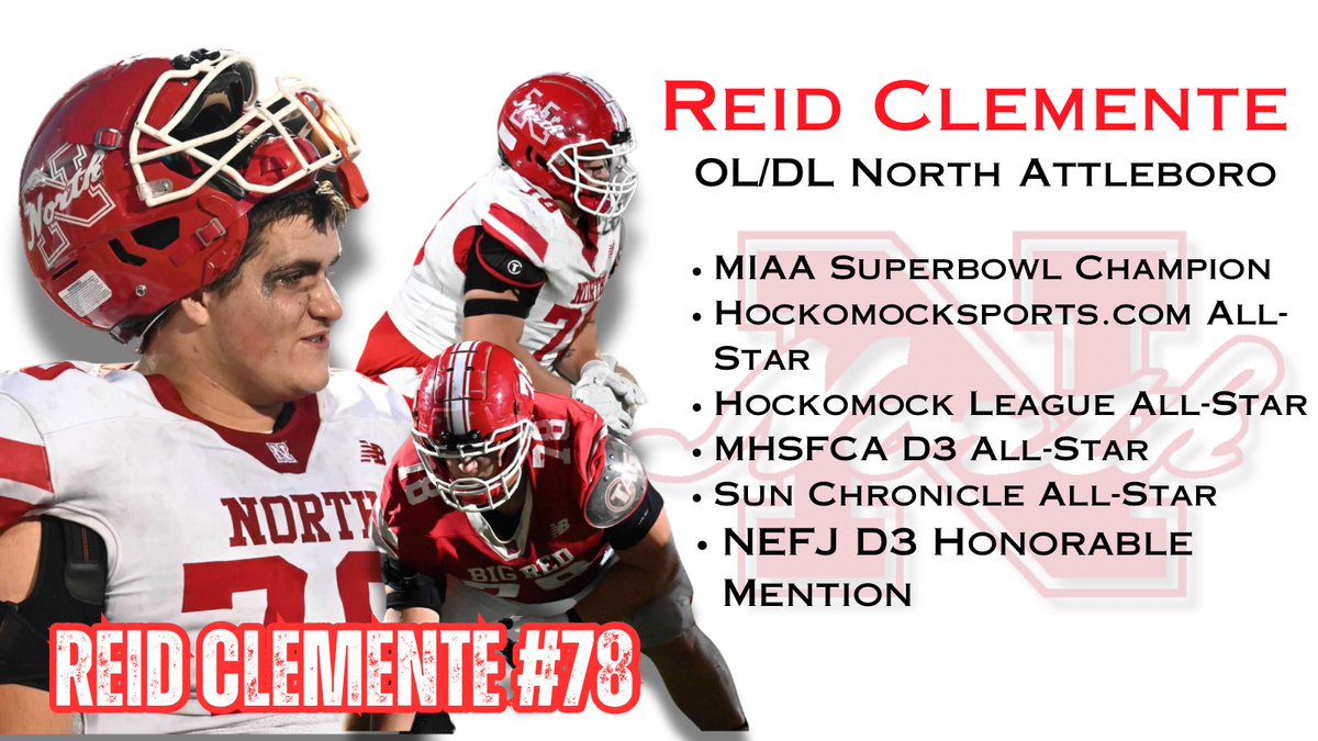 <a href="/RClemente59/">BigReid</a> <a href="/Bigredfb2022/">North Attleboro Football</a> <a href="/NorthHigh1/">North Attleboro High</a> <a href="/NAPublicSchools/">North Attleborough Public Schools</a> 

Congratulations Reid!