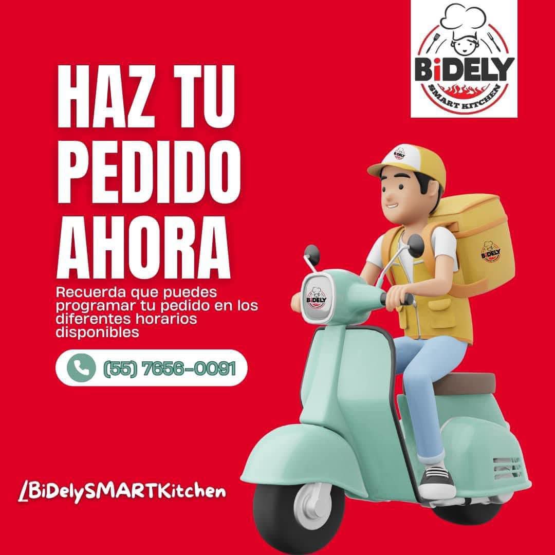 BiDelySMART_K's tweet photo. Hoy cocina mamá... ¡pero en nuestra cocina! 👩🍳🥳 No pierdas tiempo en la estufa, nosotros lo hacemos por ti. Menú del día casero, calientito y con entrega rápida. ¿Te lo llevamos? Pide al #comidaporpaquete #comidaadomicilio #comida #mujres https://t.co/jFC9tDcgI4