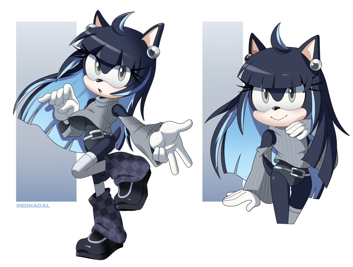 RedHadal's tweet image. Art trade with @FogSpirit_lemon !💙