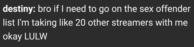 I think the names should be named now, frankly.

Who else is engaging in this kind of behavior in the space?