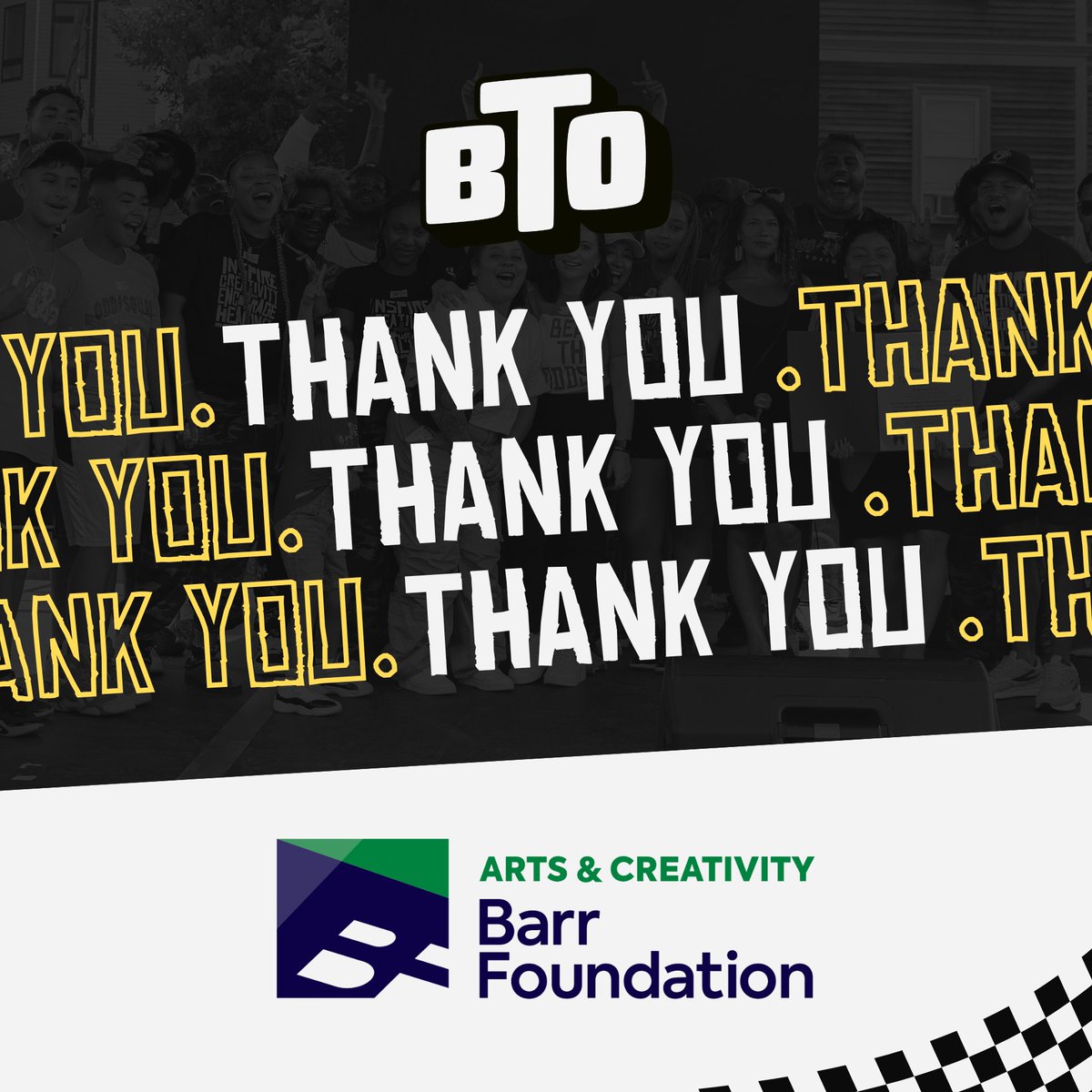 BTOBOSTON (@btoboston) on Twitter photo A huge thank you to <a href="/BarrFdn/">Barr Foundation</a> for believing in us! Your support empowers our youth every day. Together, we’re making a difference and building a brighter, more equitable future. We couldn’t do this important work without you! #Gratitude #Partnership A huge thank you to <a href="/BarrFdn/">Barr Foundation</a> for believing in us! Your support empowers our youth every day. Together, we’re making a difference and building a brighter, more equitable future. We couldn’t do this important work without you! #Gratitude #Partnership