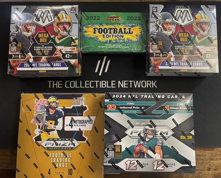 CollectibleNet's tweet photo. Break Auctions for tonight start to close in just two hours…
NFL - https://t.co/XAdJUgz8YP
NBA - https://t.co/r3rC97pRqd
NFL #2 - https://t.co/4ppn835lq4 https://t.co/ba5rYvzvUT