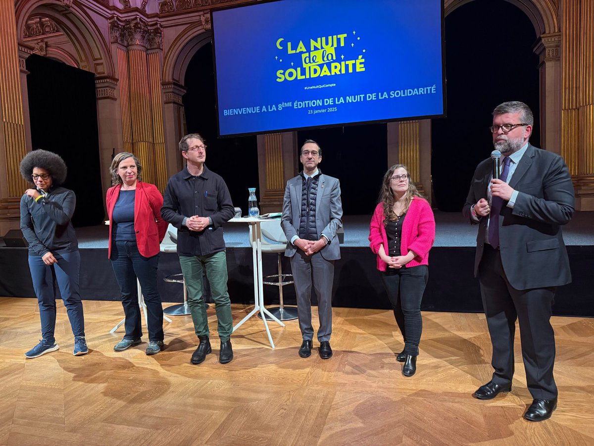luccarvounas's tweet image. Mobilisés pour La Nuit de la #solidarité, avec @unccas pour la 3ᵉ année, la @GrandParisMGP et @Paris dans cette opération. Merci à tous les bénévoles et à nos #CCAS qui, tout au long de la nuit, seront engagés au service des solidarités.
#NuitQuiCompte