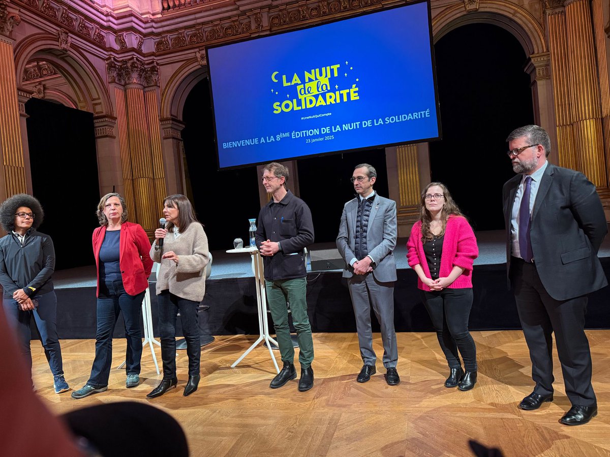 luccarvounas's tweet image. Mobilisés pour La Nuit de la #solidarité, avec @unccas pour la 3ᵉ année, la @GrandParisMGP et @Paris dans cette opération. Merci à tous les bénévoles et à nos #CCAS qui, tout au long de la nuit, seront engagés au service des solidarités.
#NuitQuiCompte