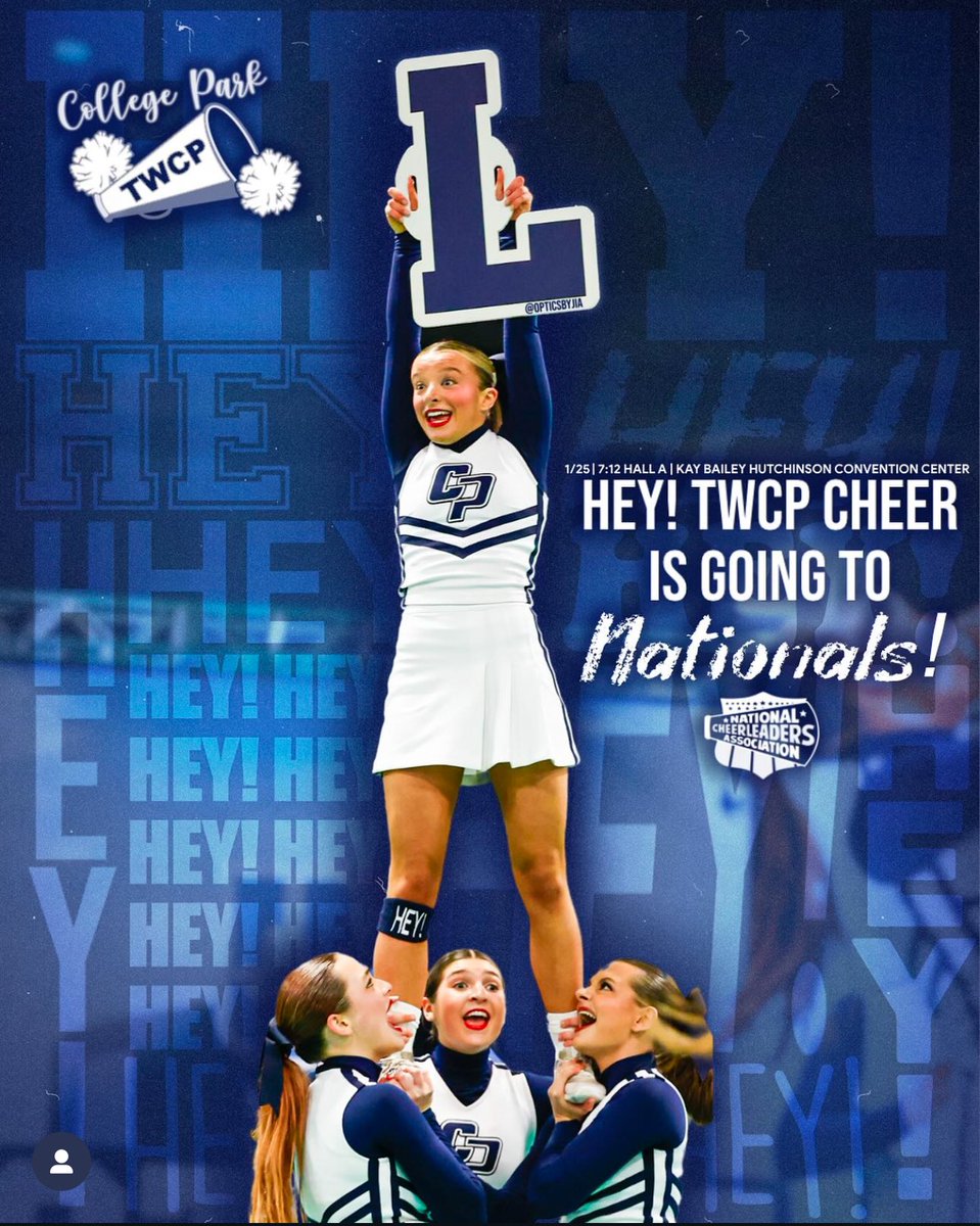 College Park Cheer tweet media