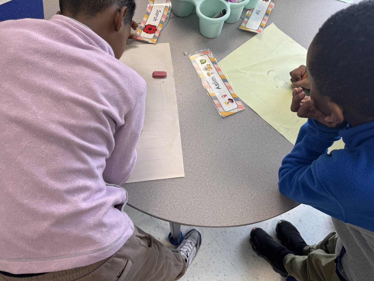 MrsHadskis_ESL's tweet photo. A successful buddy block at @StRoseLimaOCSB between our primary &amp; junior MLs. 2 boys bonded over both living in Ethiopia. Another pair spoke in Spanish to each other. These special cousins enjoyed being paired up. Lastly, check out this student’s superpower. #ocsbML @OCSBContEd https://t.co/F8pjvXJMDb