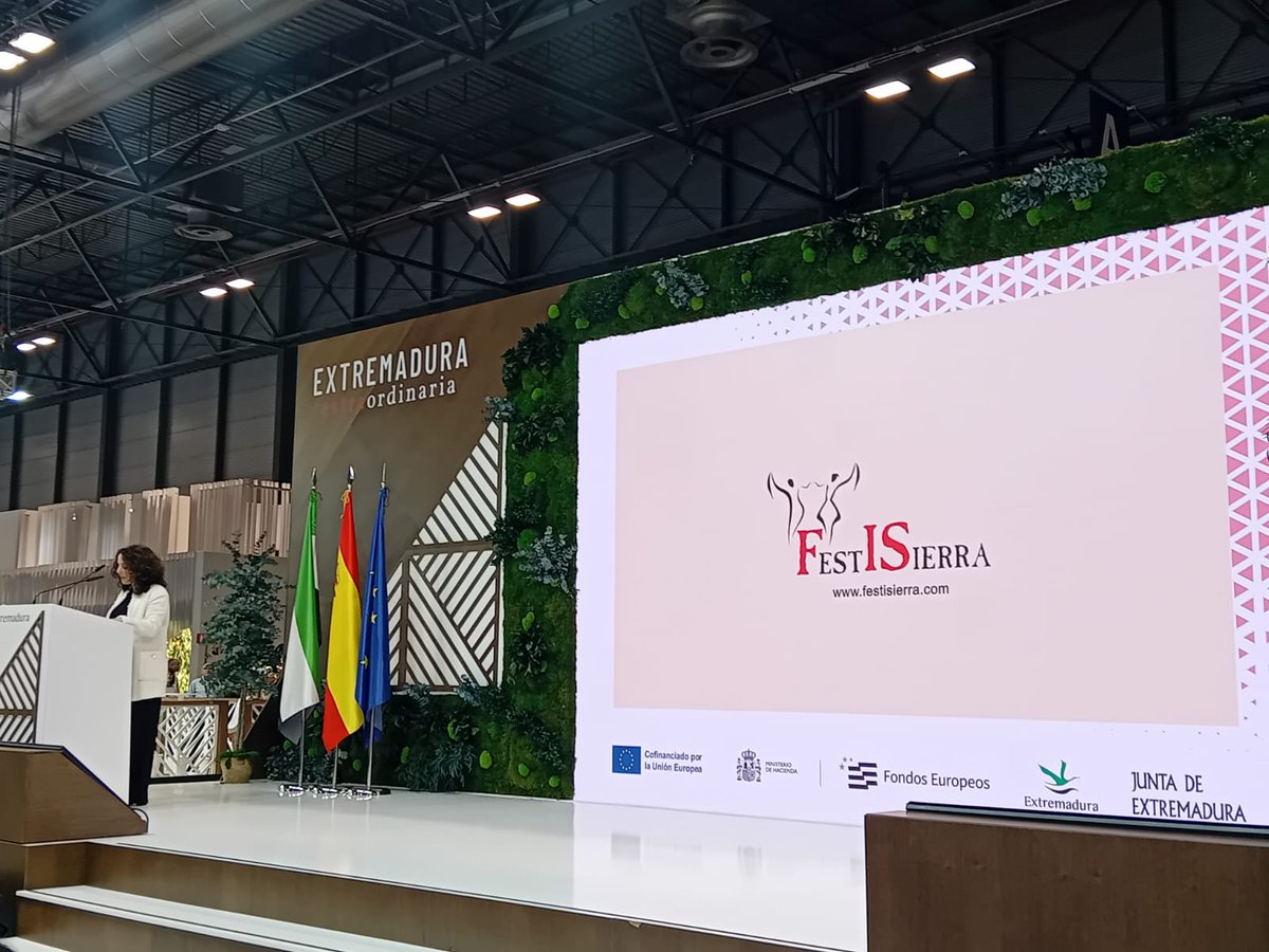 Esta tarde, se presentó en la Feria Internacional de Turismo – FITUR 🌍 el Festival Internacional de la Sierra.