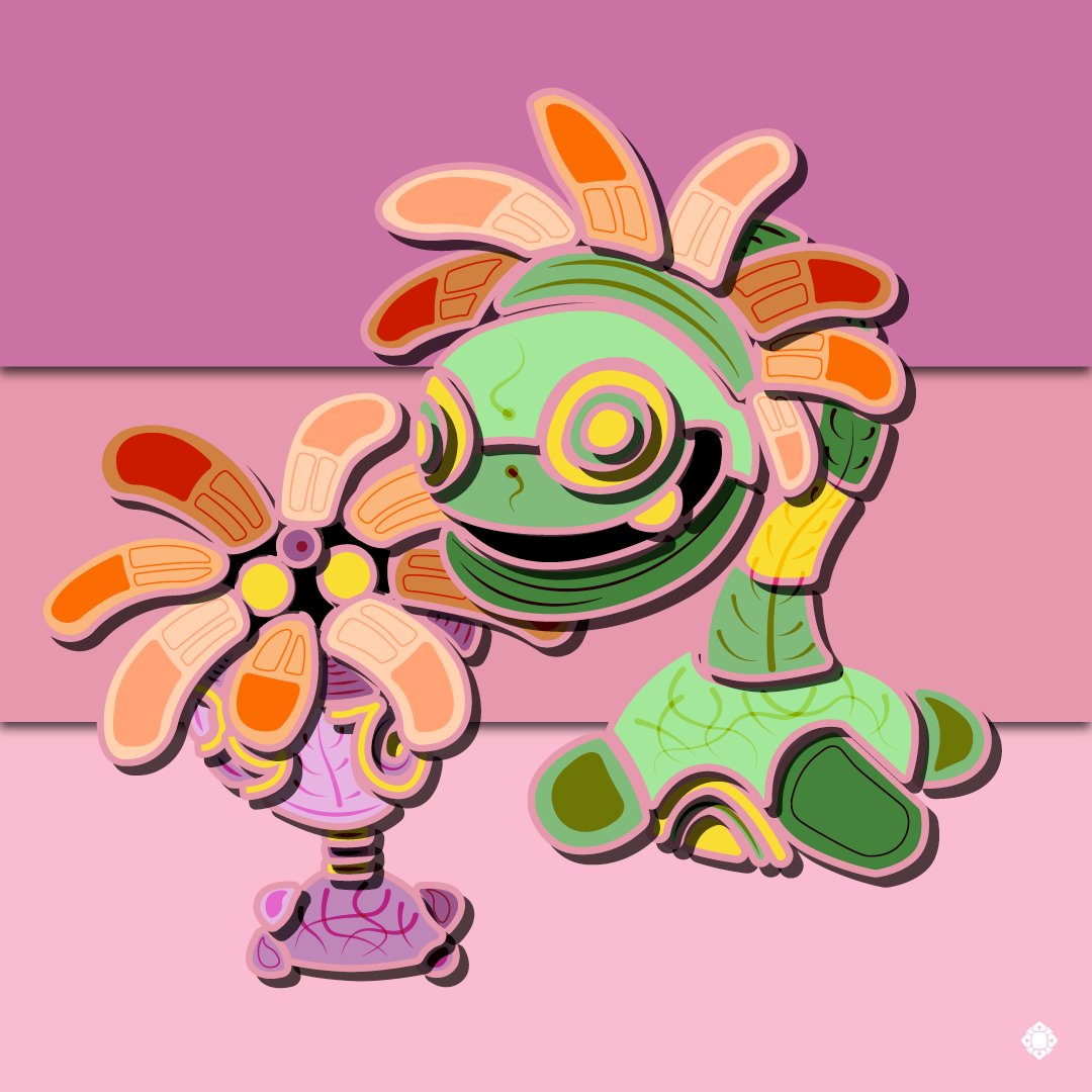 Izel_art's tweet photo. We're back with some more AztecaMon designs!
.
Today we have #345 , #346 , and #347 , #348 . Lileep, Cradily, Anorith, and Armaldo!
.
.
.
.
.
#pokemon #pokemonfanart #fanart #aztecpokemon #aztecamon #aztec #mexican #indigenous #nativeamerican https://t.co/AHpZyFpI7c