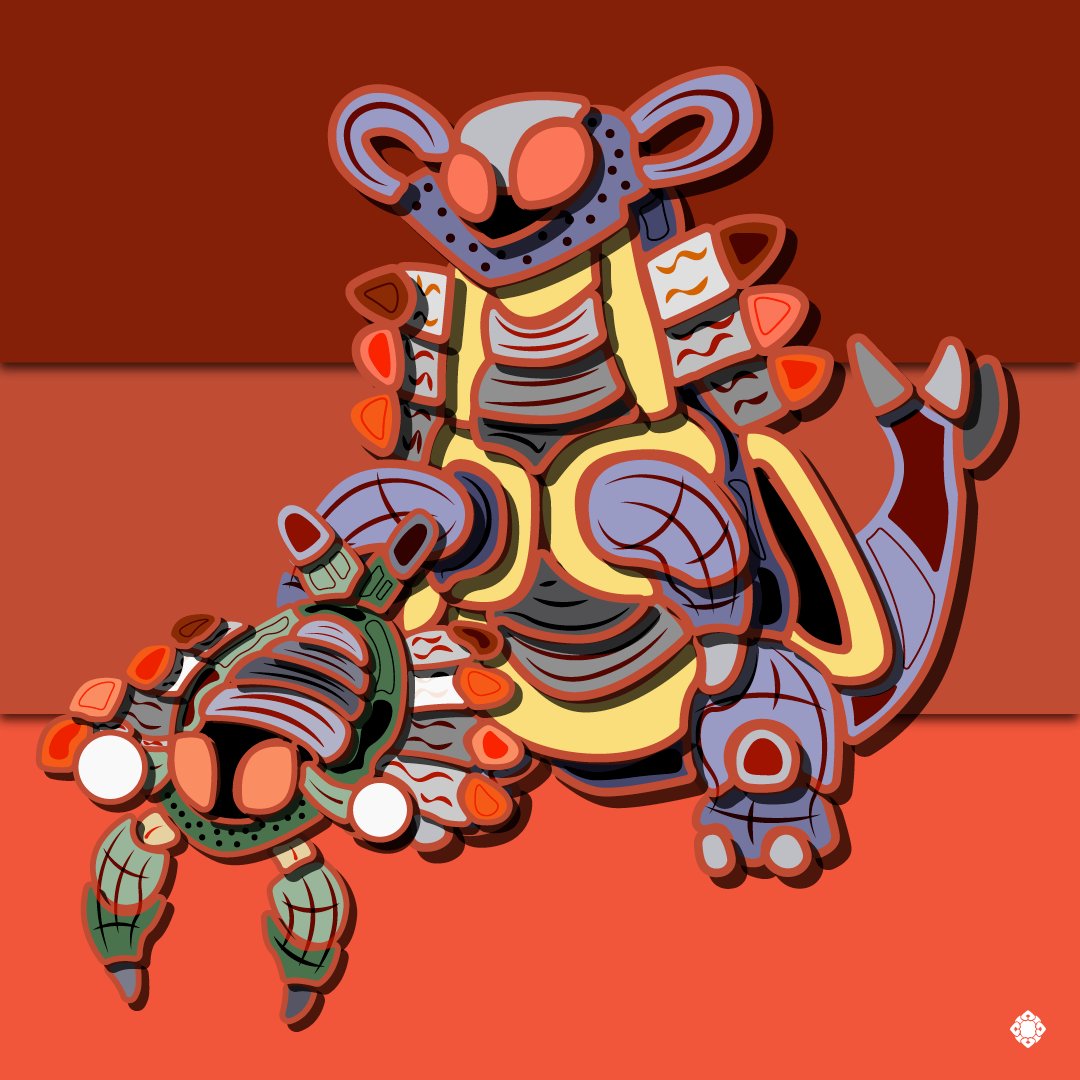 We're back with some more AztecaMon designs!
.
Today we have #345 , #346 , and #347 , #348 . Lileep, Cradily, Anorith, and Armaldo!
.
.
.
.
.
#pokemon #pokemonfanart #fanart #aztecpokemon #aztecamon #aztec #mexican #indigenous #nativeamerican