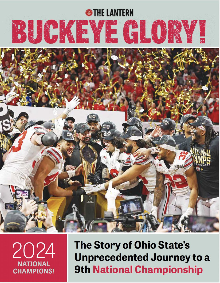 Good afternoon, friends. We've published a book! All <a href="/TheLantern/">The Lantern</a>'s  game coverage and photos from the season and the #Buckeye's historic playoff run. Proceeds to benefit the Lantern and student journalism. You can buy it here. kcisports.com