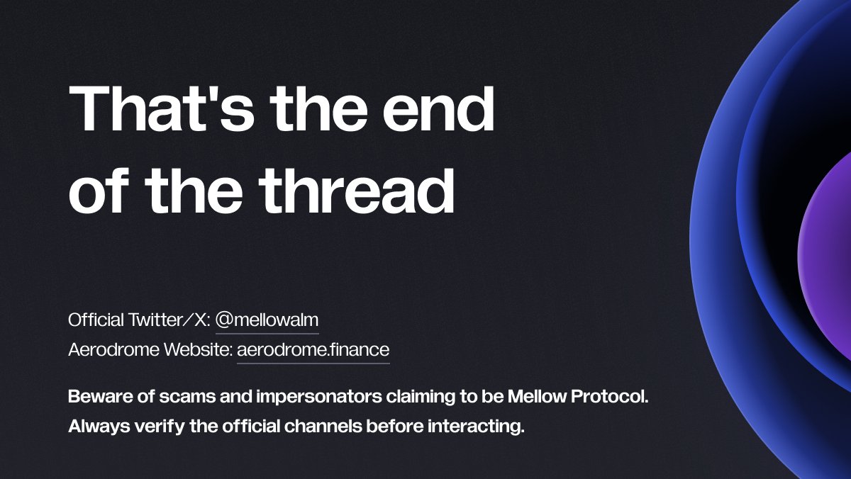 Mellow ALM tweet media