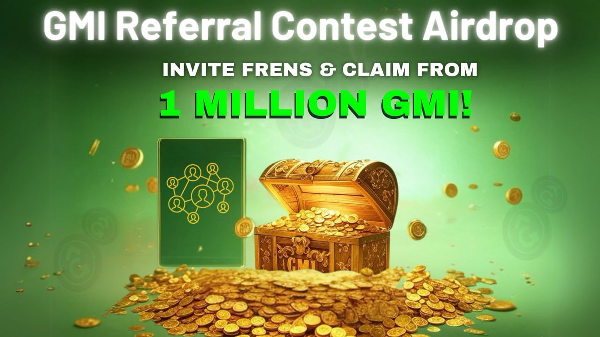GonnaMakeItNFTs's tweet photo. 🎉 Want to turn your network into rewards? Let’s make it happen! 

The Referral Contest Airdrop is LIVE! 🚀 With 1 MILLION $GMI tokens up for grabs.

🏆 Top 10 Networkers will split an exclusive 420K GMI prize pool. Will YOU make the leaderboard? 👑

💡 Here’s how YOU win: 
1️⃣ Share your personal referral link (find it on the Referral Program page).
2️⃣ Ensure your referrals connect their X account in the Boosters section. 
3️⃣ Earn Platinum — 3 levels deep: 
Level 1 Referrals = 1000 Platinum 
Level 2 Referrals = 500 Platinum 
Level 3 Referrals = 250 Platinum  

✨ Keep earning Platinum even from the referrals of your referrals, up to 3 levels!  

✨ At the end of the season, your Platinum convert into GMI tokens!  

🚨 Play fair, grow your network, and claim your rewards 👇
https://t.co/l2S6I1jXCE