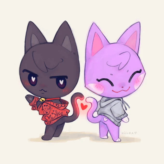 ฅ ^>⩊<^ฅ ฅ^>⩊<^ ฅ #aniteez #ATEEZfanart #ACNH