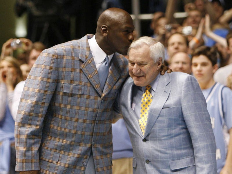 Dean Smith:

"I would never recruit a player who yells at his teammates, disrespected his high school coach, or scores 33 points a game and his team goes 10-10."