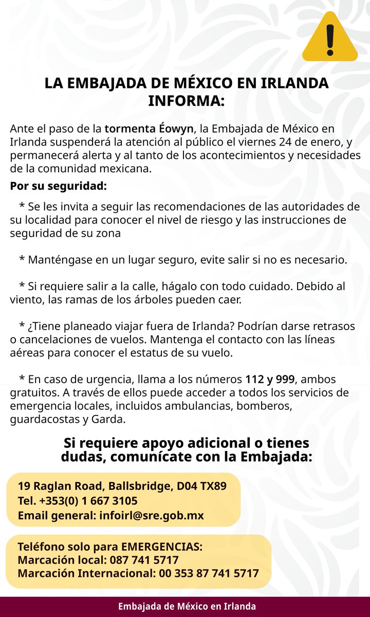 EmbaMex_Irlanda tweet picture