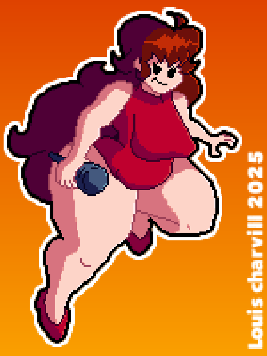 CharvillLouis's tweet photo. FNF Girlfriend in action
Happy Pixel day 2025 on @Newgrounds
#pixelday2025 #pixelday #pixelart #fanart https://t.co/5hocCs53hF