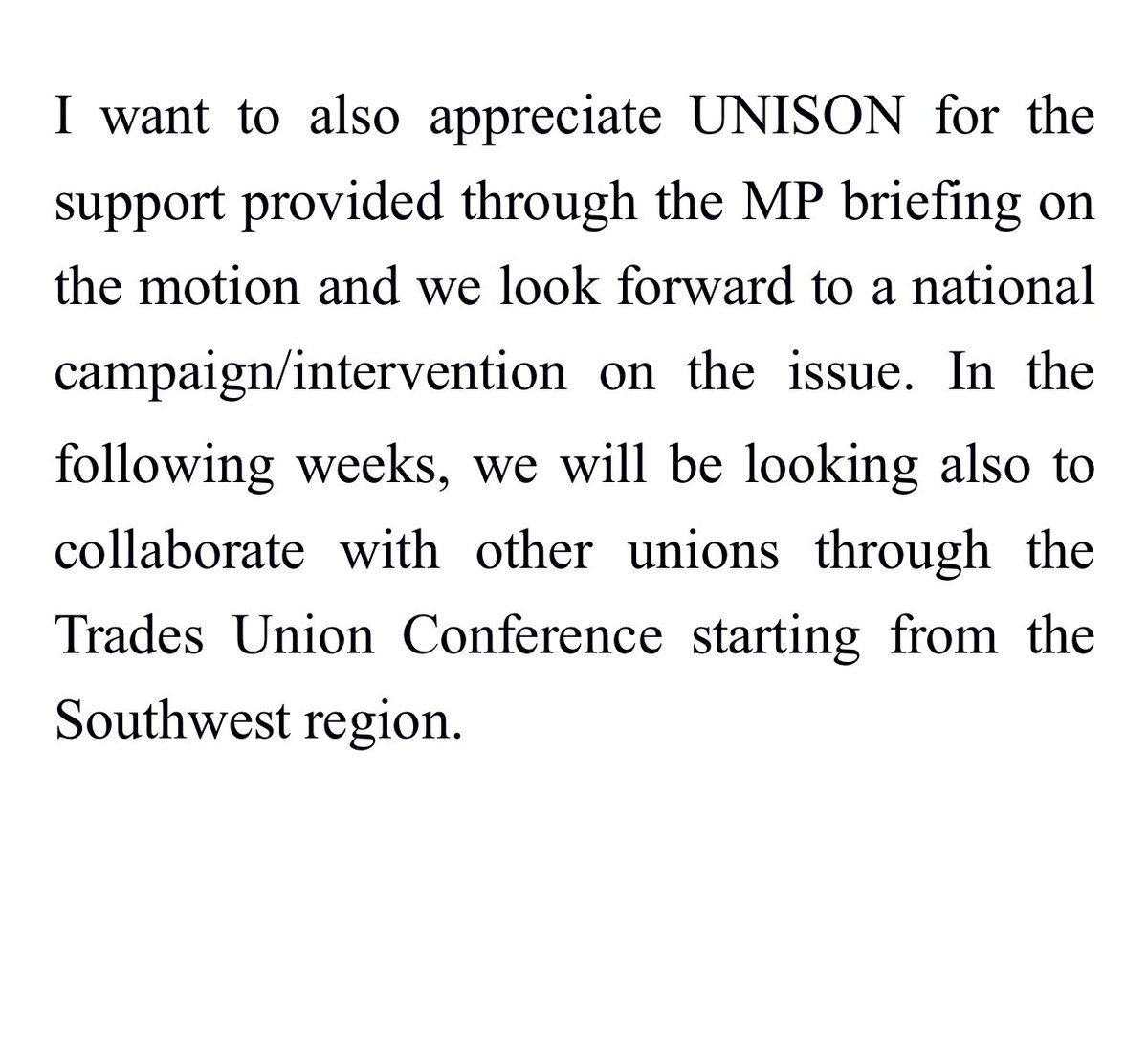 Akinola Adekunle Olubunmi (@kunle2box_nrs) on Twitter photo Parliamentlive.tv parliamentlive.tv/event/index/ac…
<a href="/UNISONSW/">UNISON South West</a> <a href="/The_TUC/">Trades Union Congress</a> <a href="/unisontheunion/">UNISON - UK's largest union</a> <a href="/Baigers/">Kerry baigent</a> Parliamentlive.tv parliamentlive.tv/event/index/ac…
<a href="/UNISONSW/">UNISON South West</a> <a href="/The_TUC/">Trades Union Congress</a> <a href="/unisontheunion/">UNISON - UK's largest union</a> <a href="/Baigers/">Kerry baigent</a>