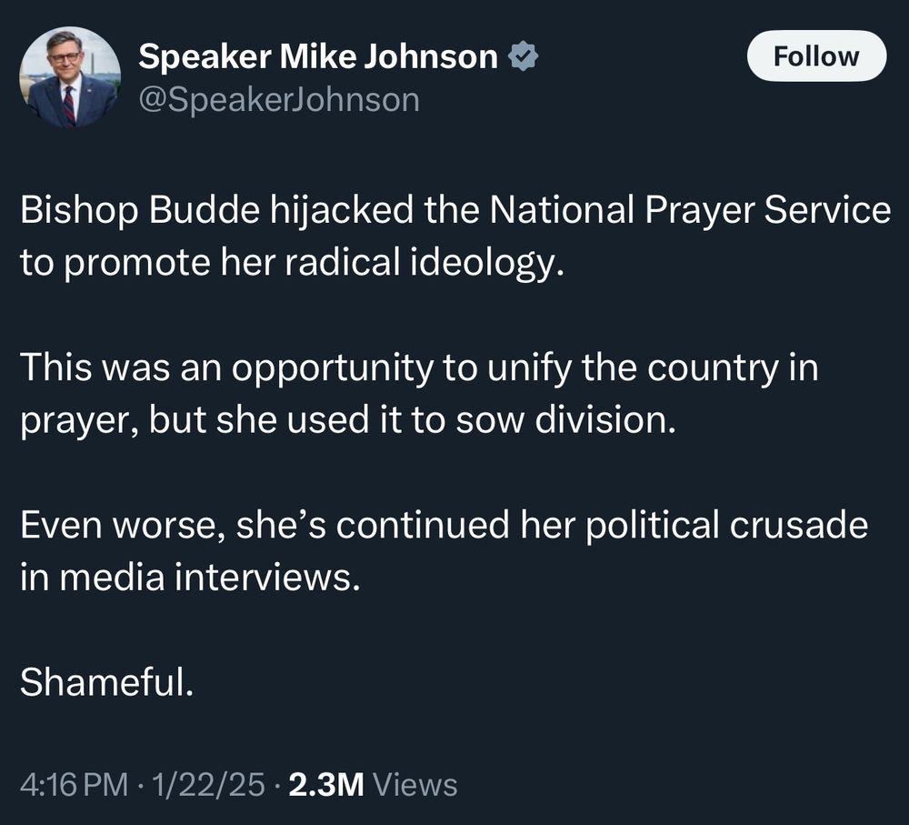 Meanwhile, Trump is literally pardoned violent criminals, actually trying to toss civil rights towards non-whites and trying to end birthright citizenship
