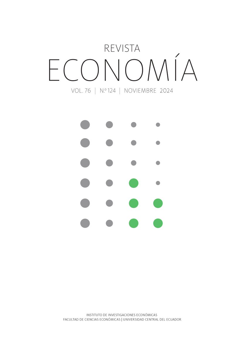 El <a href="/IIEinfo/">Instituto de Investigaciones Económicas</a> realizó el lanzamiento del nuevo número de la Revista Economía Vol. 76 Núm. 124 (2024).
A su disposición en formato digital: revistadigital.uce.edu.ec/index.php/ECON…