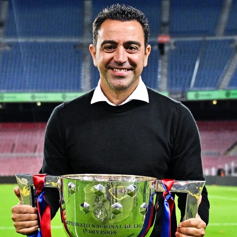BlazquezFont's tweet photo. 🗣️Xavi Hernández: “Yo soy de los culers que le canto el himno del Barça a mi hijo cada noche antes de que se vaya a dormir. Yo mato por este club, pero era momento de cambio”. #FCBarcelona https://t.co/BCv3VWJlcf