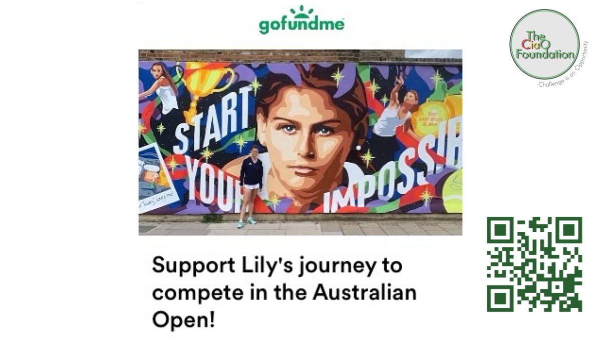 CiaOFoundation's tweet photo. CiaO Award Recipient - Lily Mills has been invited once again to compete in the Intellectual Impairment Championships at the @australianopen in 2025. All of us at CiaO wish Lily the absolute best on this adventure and in the competition. https://t.co/MqiGkxDIqH