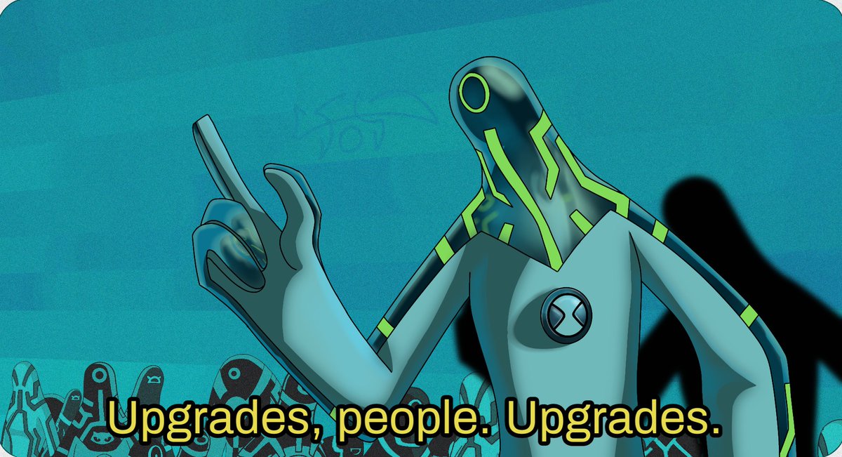 zaifoxx_wm's tweet photo. Upgrades, people. Upgrades

#ben10 #Ben10Art #ben10fanart https://t.co/97LlNZCgLB