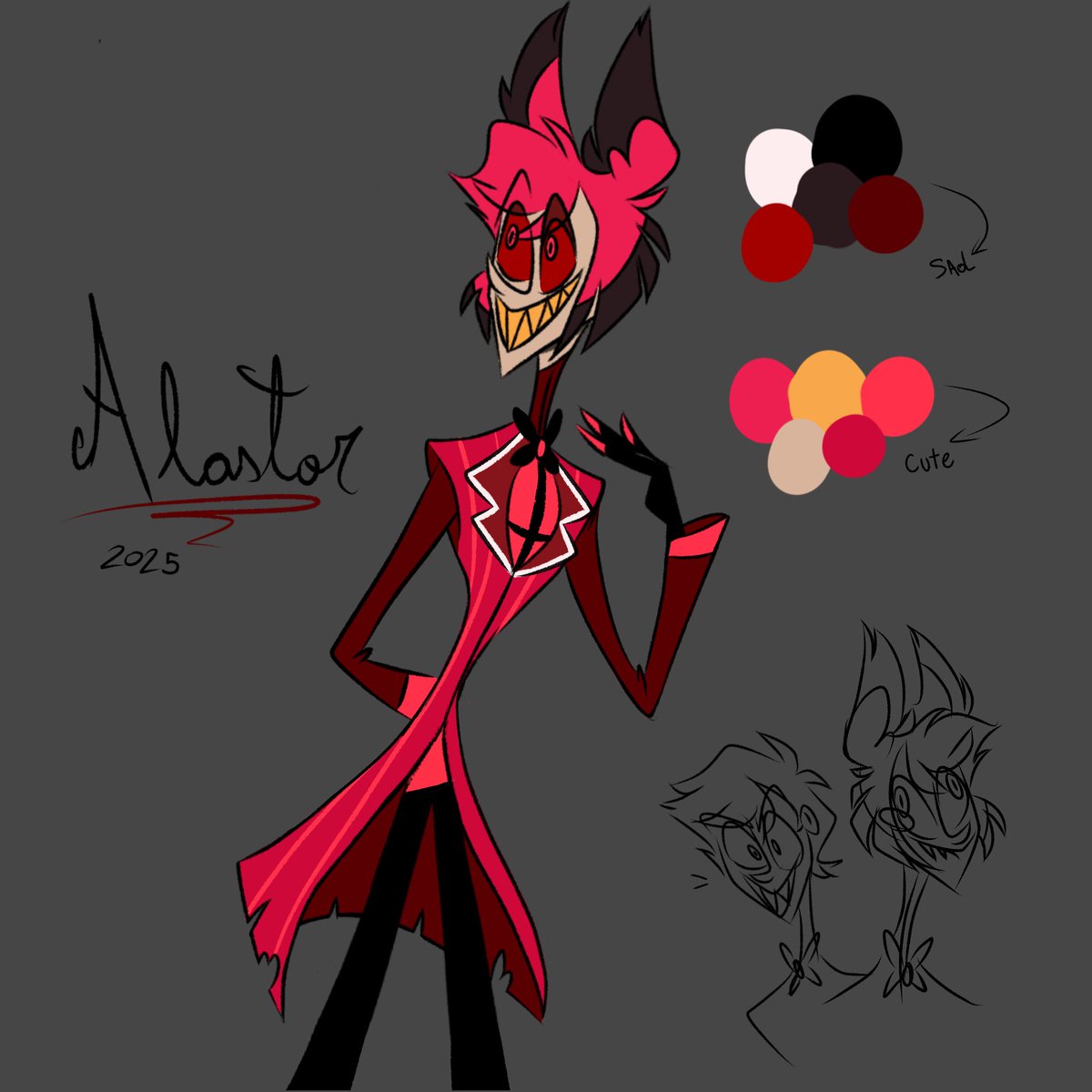 Addison666_'s tweet image. My boy 🌷
#Alastor #HazbinHotelAlastor #HH #Al #Colors #HazbinHotelFanart