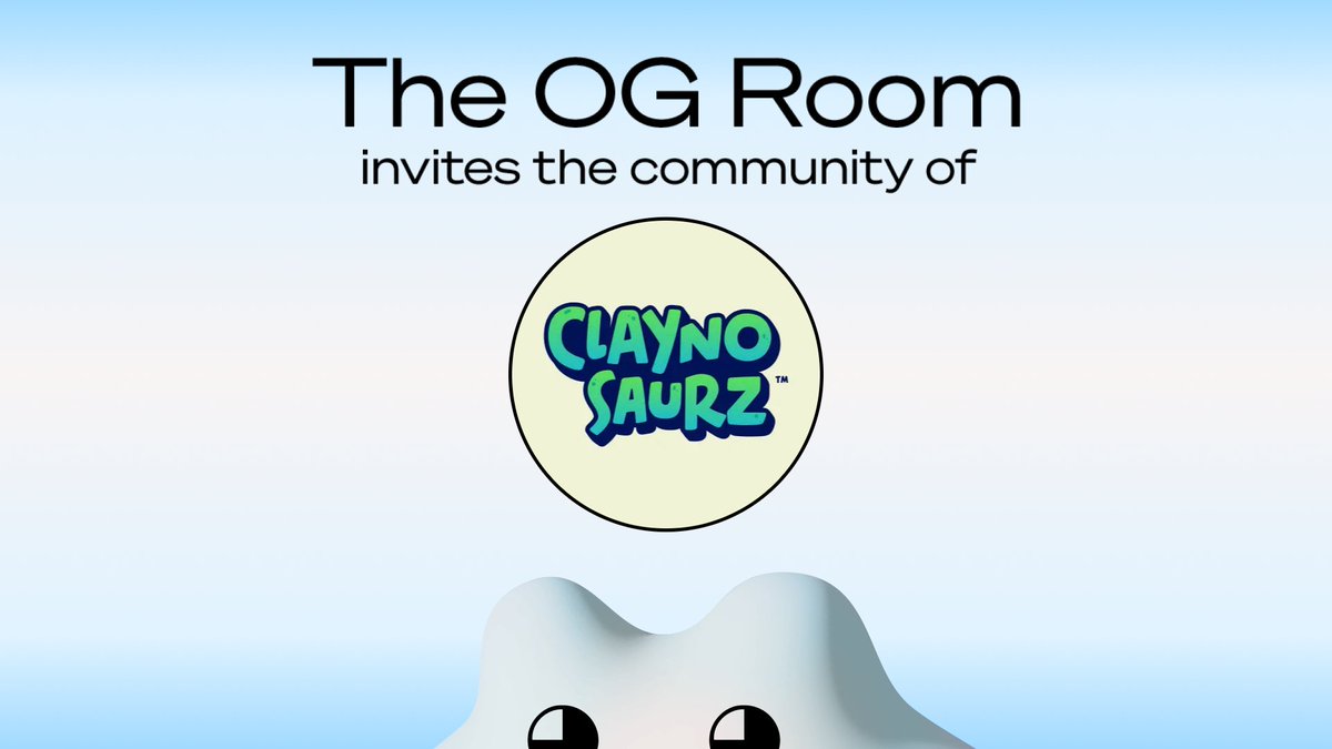 Data_Ecosystem's tweet photo. The OG Room welcomes our third ꧁OG GUESTS꧂: @Claynosaurz!  

Claynos are celebrated not only for their support of Story and our community, but also for their groundbreaking IP. Even among other great Web3 IPs, they’ve stood out as they ascend with their TV show!  

Who’s next? https://t.co/xIIkuPUuHq