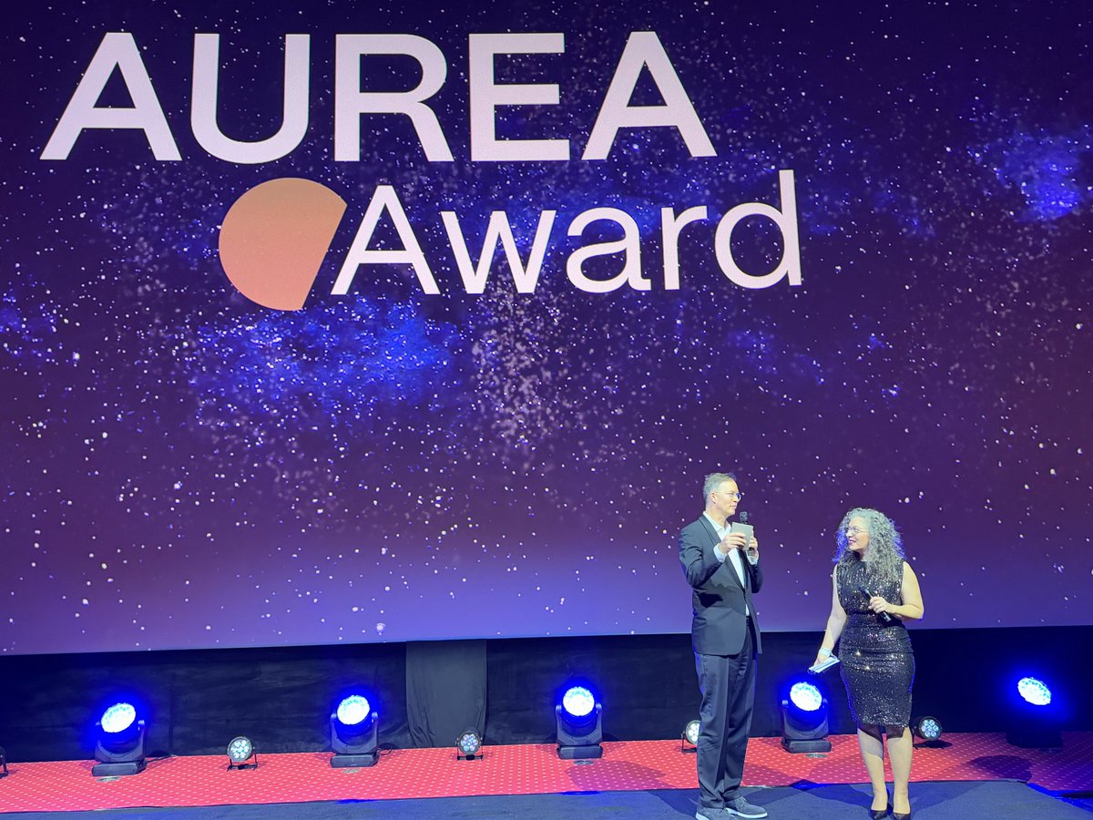 It's time to honour excellence at #AUREAAward! Our finalists amazed us with their groundbreaking ideas, and the jury faced tough choices. Congratulations to all the winners who are shaping the future of immersive entertainment!