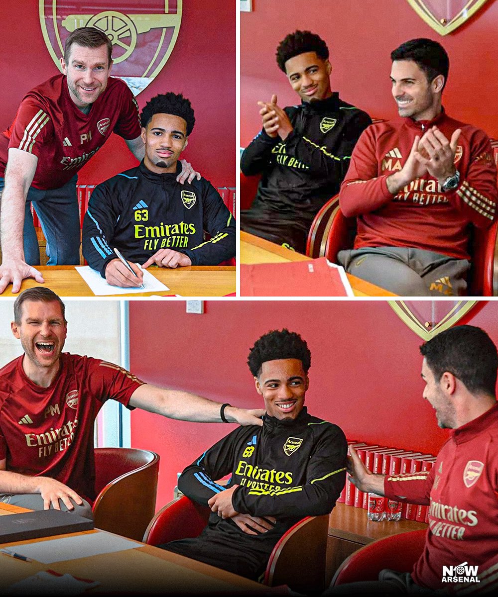 now_arsenaI's tweet photo. Chelsea offered Ethan Nwaneri a British record contract for a teenager to leave Arsenal at the beginning of 2024.

Ethan Nwaneri declined the deal, and chose to stay at Arsenal who didn’t match the ridiculous numbers Chelsea were offering.

It should be a sign to all young players. If you want to play for this football club, you’ll get your chance.