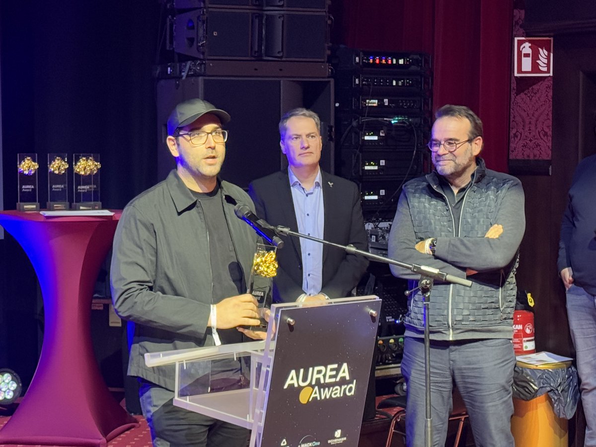 Here are our 5 #AUREAAward winners:
IMMERSION: <a href="/futuroscope/">Futuroscope</a> &amp; <a href="/MomentFactory/">Moment Factory</a> for Aquascope
INNOVATION: <a href="/TRIPPVR/">TRIPP Wellness</a> for Kōkua AI
INTERACTION: Skatrix Pro by Reality Crisis
IMPACT: <a href="/vworldsmuseum/">Virtual Worlds Museum</a> &amp; <a href="/arrival_space_/">arrival.space</a>
CREATIVE: Nocturnal Fugue &amp; EchoVision

Congratulations!